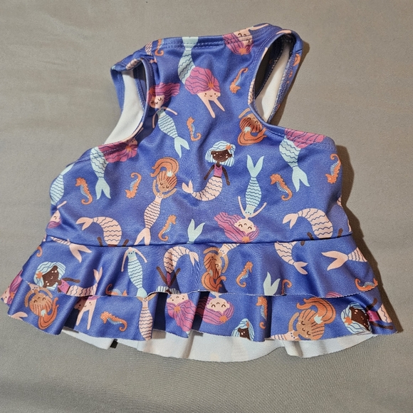 Toddler Girls 3 piece Mermaid Swim Set - Picture 4 of 8